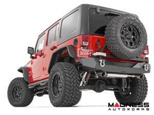 Jeep Wrangler JK Tubular Front + Rear Fender Flare Set - 2007 - 2018